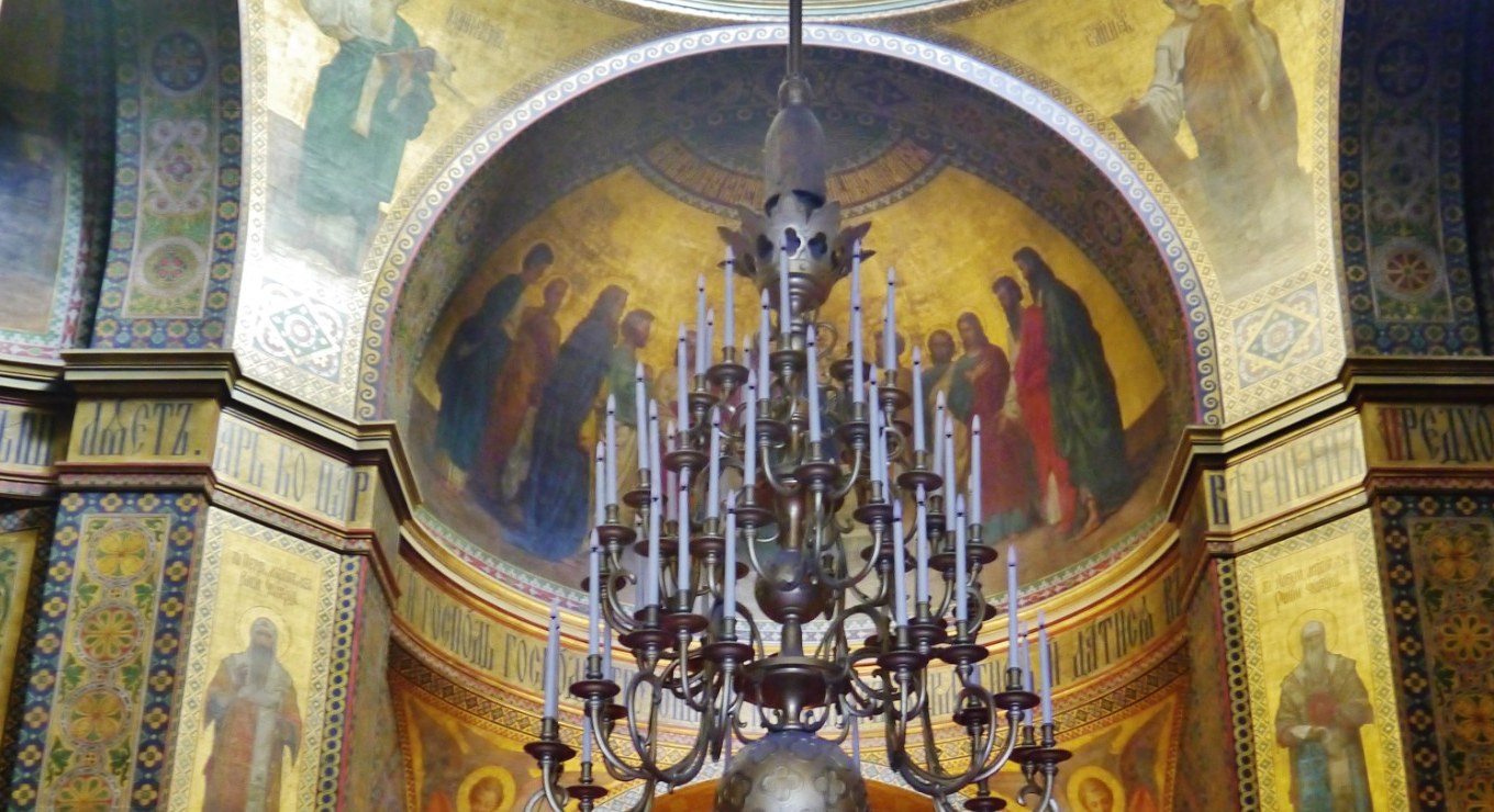 Image historique liée à l’église russe de Paris