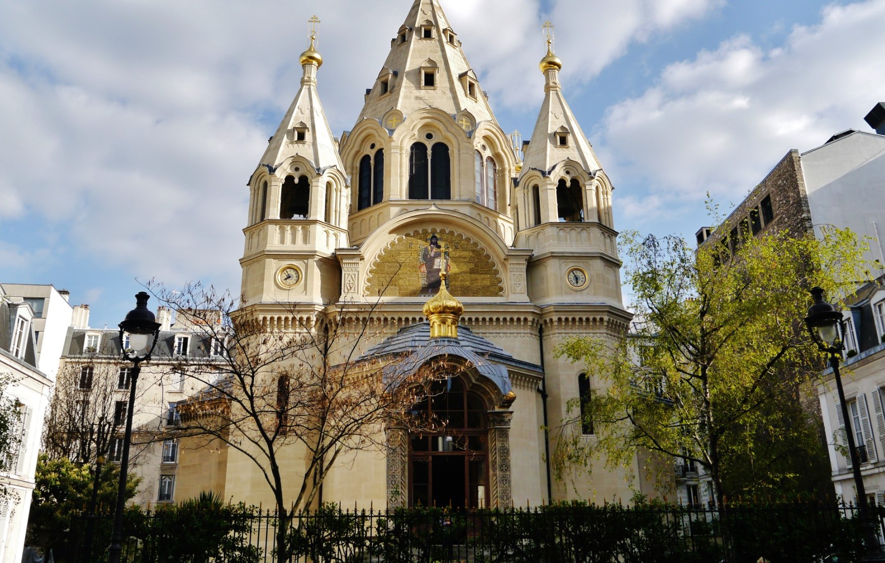 Vue de l’intérieur décoré de la cathédrale